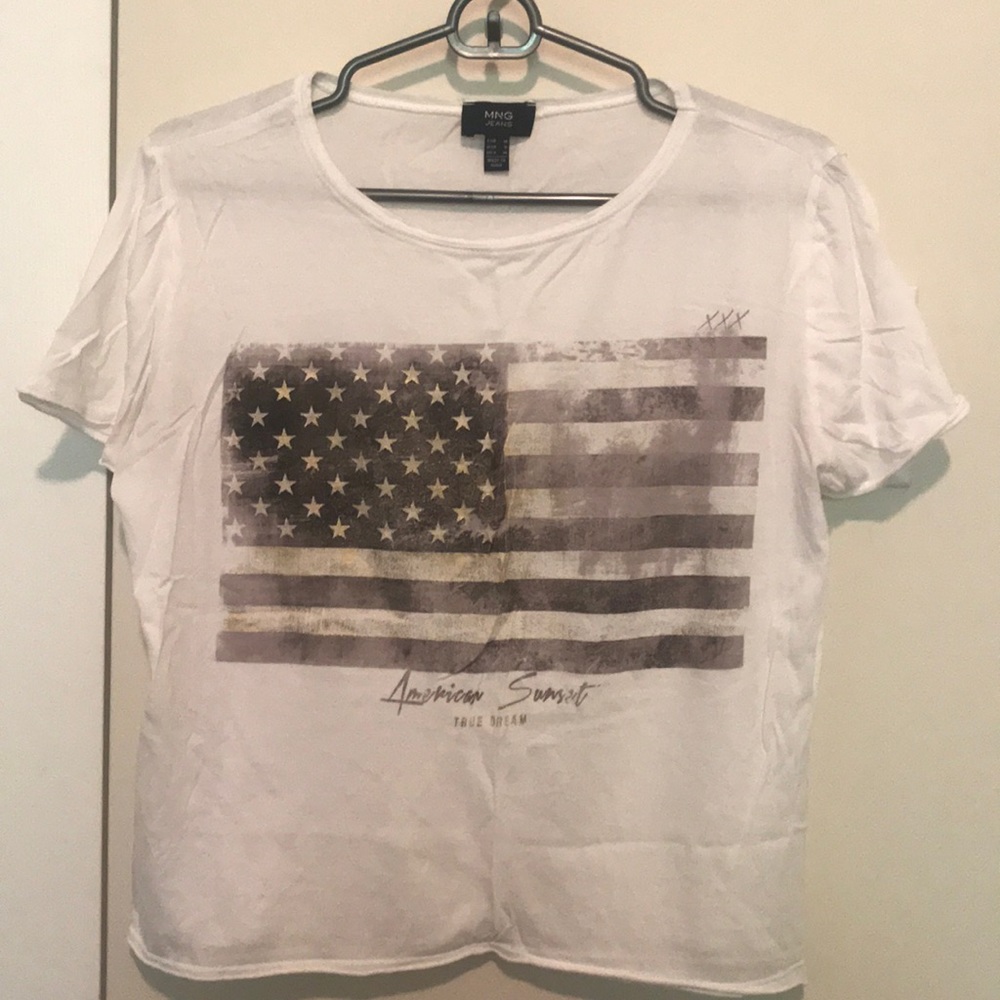 American flag shirt
